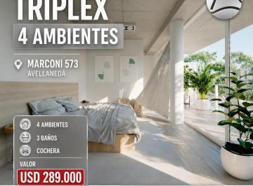 Edificio de 4 ambientes, Avellaneda · Venta de Triplex de 4 Ambientes