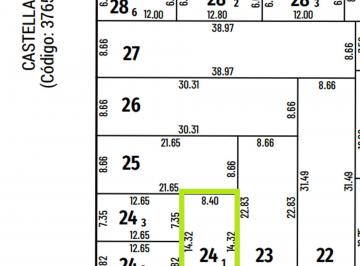 Terreno · 120m² · Terreno en Venta Para Constructora Luis Agote