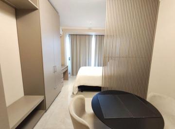 Departamento de 1 ambiente, Recoleta · Excelente Ambiente Dividido con Balcón en Piso Alto - Amoblado y Equipado
