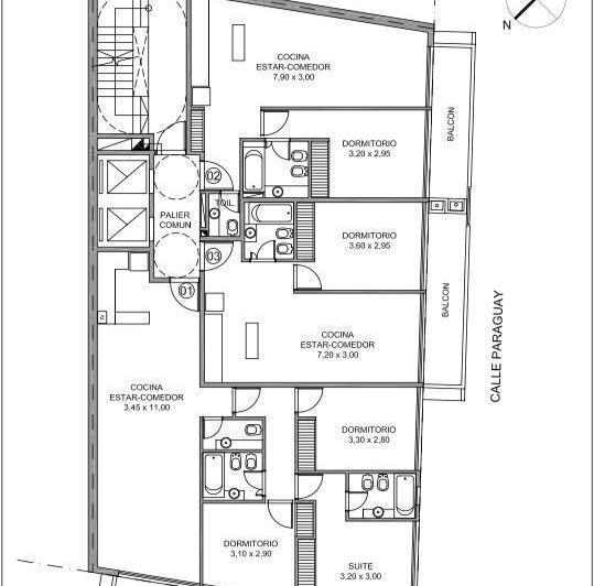 Departamento · 42m² · 2 Ambientes