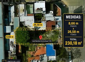 Terreno · 230m² · Lote en Venta en Ubicacion Estartegica de Santos Lugares