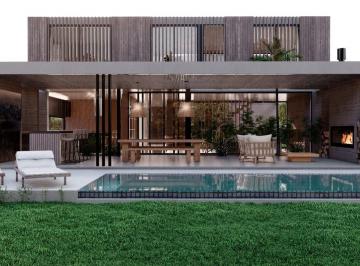 Casa · 240m² · 6 Ambientes · 2 Cocheras · Venta Casa Laguna Grande: 4 Dorm Casa de Diseño a La Laguna - Piscina Finlandesa