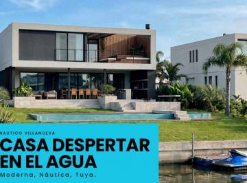 Casa · 284m² · 6 Ambientes · 4 Cocheras · Casa en Venta Canal Barrio Nautico