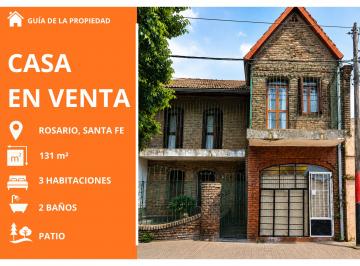 Casa de 3 ambientes, Rosario · Venta y Permuta – Gran Oportunidad