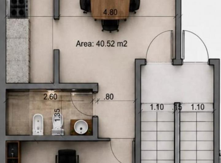 Oficina comercial · 40m² · 1 Ambiente