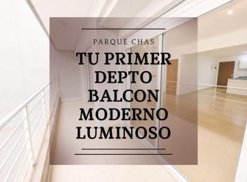 Departamento · 42m² · 1 Ambiente · Venta Depto Monoambiente Parque Chas Balcon