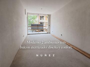 Departamento · 48m² · 2 Ambientes · Departamento 2 Ambientes Balcon Terraza Nuñez