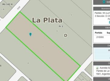 Terreno · 17802m² · Terreno en Venta - Av 520 - La Plata