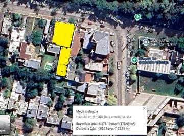 Terreno · 573m² · Lote Constructora 573 m². Centro Rio - San Lorenzo