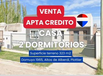 Casa · 60m² · 3 Ambientes · Venta Casa 2 Dorm. Altos de Alberdi Plottier