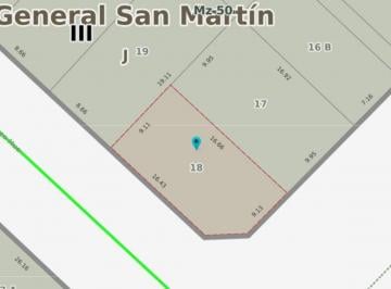 Terreno · 226m² · Venta Lote 150 m en Av Perón San Martin