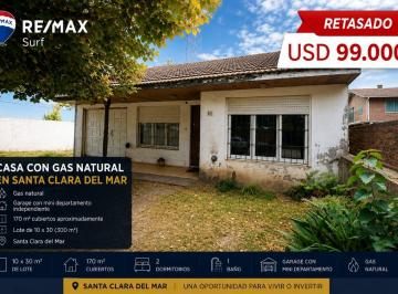 Casa · 170m² · 7 Ambientes · Venta - Chalet en Santa Clara del Mar