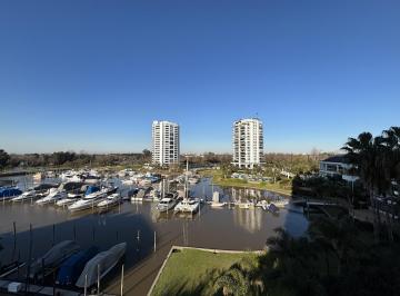 Departamento · 120m² · 4 Ambientes · 1 Cochera · Alquiler Departamento Marinas Golf: 4 Ambientes C/muebles Reciclado a Nuevo! Golf - Piscina