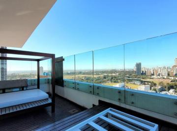 Departamento · 89m² · 3 Ambientes · 1 Cochera · Alquiler 3 Ambientes en Las Cañitas. Torre Seguridad 24hs Full Amenities. 1 Cochera. Vista Abierta
