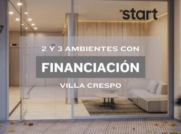 Departamento · 59m² · 3 Ambientes · Pozo 2 Ambientes Villa Crespo Financiación