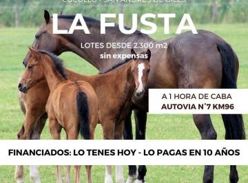 Terreno · 2436m² · Lote 2.400 m² Escriturable. La Fusta - San Andrés de Giles - Cucullú