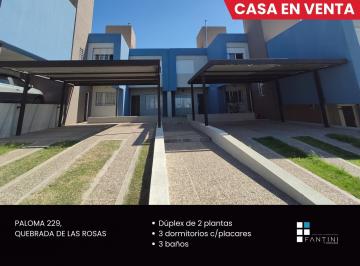 Casa · 140m² · 3 Dormitorios · Casa en Quebrada de Las Rosa