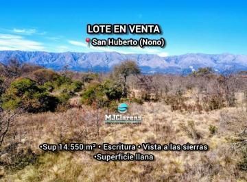 Terreno · Se Vende Espectacular Terreno de 1.4 Hectáreas (14.550 M&sup2;) en San Huberto – Tras