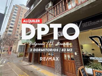 Departamento · 80m² · 3 Ambientes · 1 Cochera · Alquiler Departamento Dos Dorm. Centro