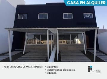 Casa · 125m² · 3 Dormitorios · Venta - Dúplex en Miradores de Manantiales