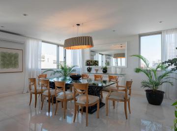 Departamento · 300m² · 5 Ambientes · 3 Cocheras · Alquiler Exclusivo Piso de Categoría con Vista Al Río | 3 Suites con Dependencia y 3 Cocheras