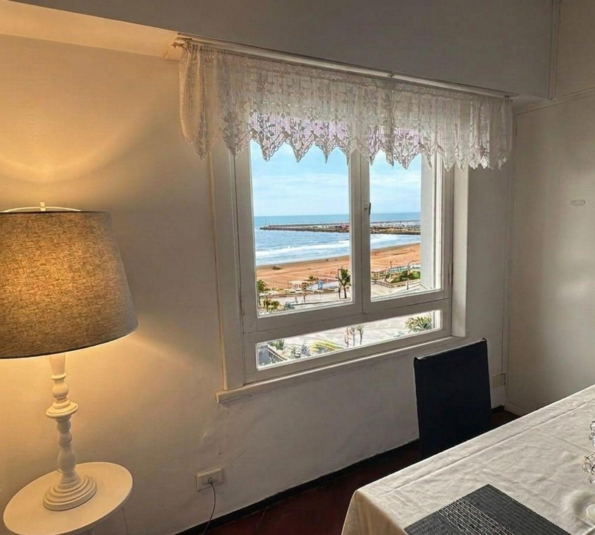 Depto 3 amb, 61m² vista al mar en Playa Grande
