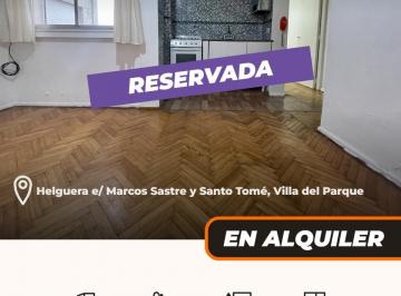 Departamento · 30m² · 2 Ambientes · Departamento en Alquiler - 1 Dormitorio 1 Baño - 30 m - Villa del Parque