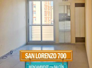 Departamento · Monoambiente con Balcón en San Lorenzo Al 700