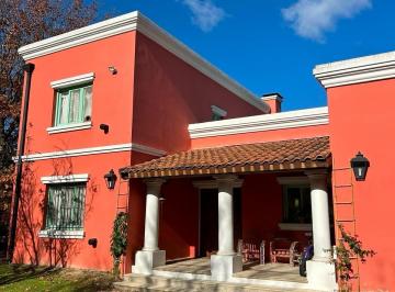 Casa · 3400m² · 4 Dormitorios · Alquiler Temporario en La Cañada Polo Club