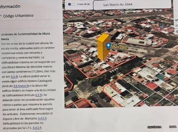Terreno · 194m² · Terreno Venta Av San Martin 6044 Devoto 1300 m Tot