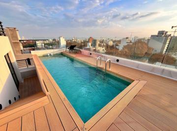 Departamento · 31m² · 1 Ambiente · Alquiler Monoamiente Cordón Piscina Gimnasio