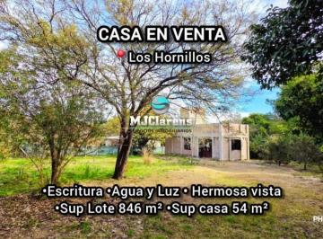 Casa · 54m² · 1 Ambiente · Se Vende Casa a Terminar con Escritura Los Hornillos