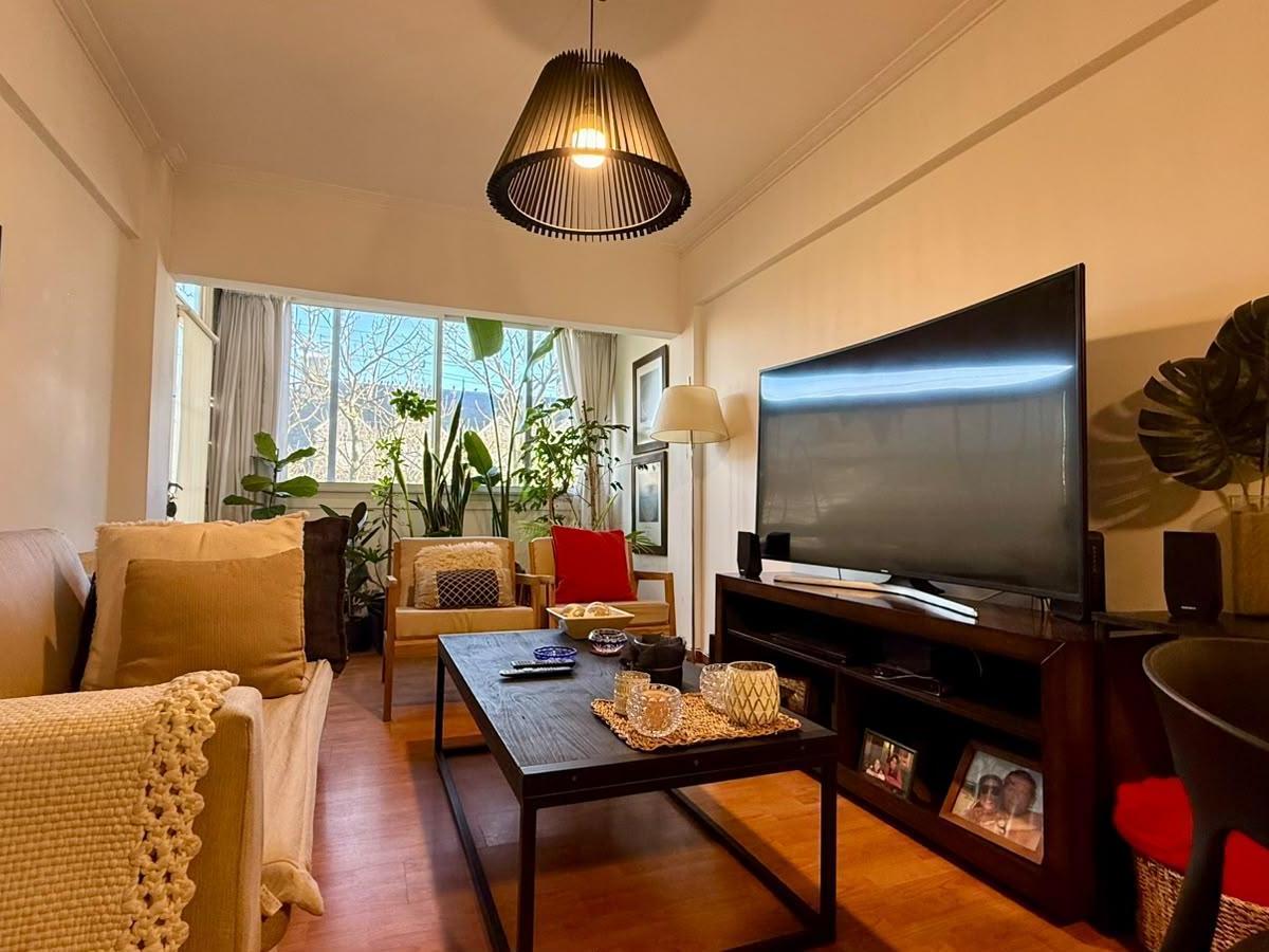 Depto 3 amb, 77m² con cochera — Playa Grande