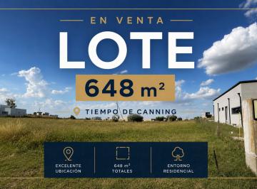 Terreno · 685m² · Venta Lote 684 m² Tiempos de Canning - Aeris