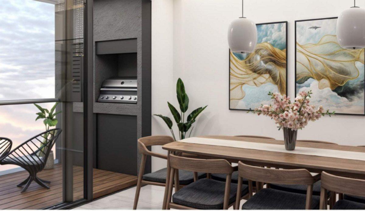 Depto 3 amb, 106m² con balcón y amenities — Aldrey