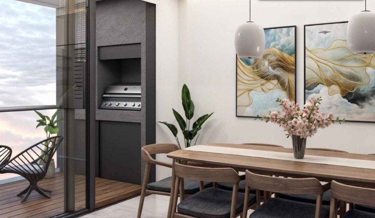 Depto 3 amb, 106m² con balcón y amenities — Aldrey