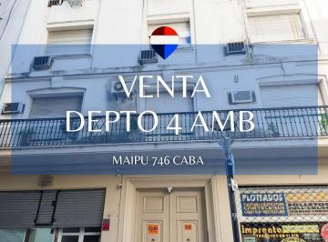 Departamento · 105m² · 4 Ambientes · Depto 7 Mo Piso 4 Amb con Dependendencia Monserrat