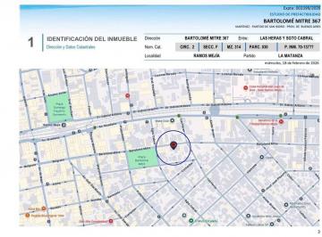 Terreno · 298m² · Terreno Venta Pb + 7 Pisos Centro Ramos Mejía