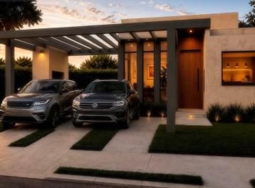 Casa · 110m² · 4 Ambientes · 2 Cocheras · Casa Estilo Minimalista Bº La Quebrada Lujan