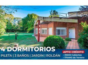 Casa · 316m² · 8 Ambientes · 1 Cochera · Casa Venta 4 Dorm. Roldán Cotos de Alameda