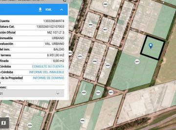 Terreno · 6951m² · Venta Terreno Malvinas Argentinas - 6591 m²