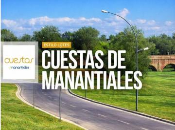 Terreno · 388m² · Venta Lote 387 Apto Duplex Cuestas de Manantiales