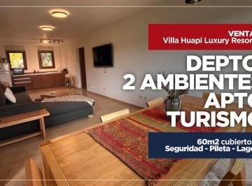 Departamento · 60m² · 2 Ambientes · Depto. 2 Ambientes en Villa Huapi - Apto Turismo