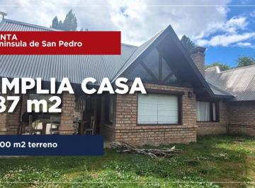 Casa · 187m² · 4 Ambientes · Casa en Peninsula de San Pedro, Bariloche