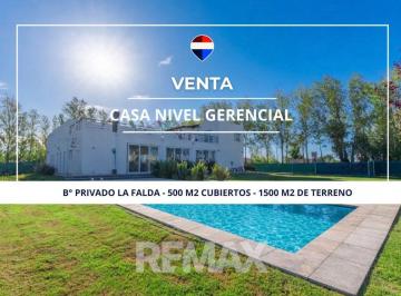Casa · 498m² · 8 Ambientes · 3 Cocheras · Vivienda Barrio Privado La Falda Cipolletti