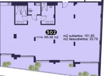 Oficina comercial · 162m² · Oficina Aaa Parque Patricios a Estrenar 196 m Frent
