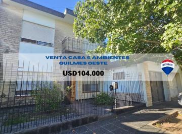 Casa · 150m² · 5 Ambientes · 1 Cochera · Venta Casa Quilmes Oeste