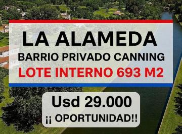 Terreno · 693m² · Venta Lote Barrio La Alameda 693 m² - Etapa 1