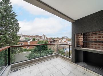 BALCON TERRAZA CON PARRILLA · Venta Departamento 3 Ambientes Terraza Propia, Parrilla y Cochera en Palermo