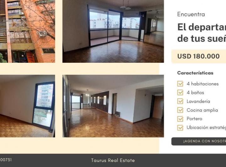 Departamento · 151m² · 6 Ambientes · 1 Cochera